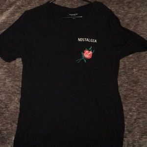 Pacsun embroidered t-shirt